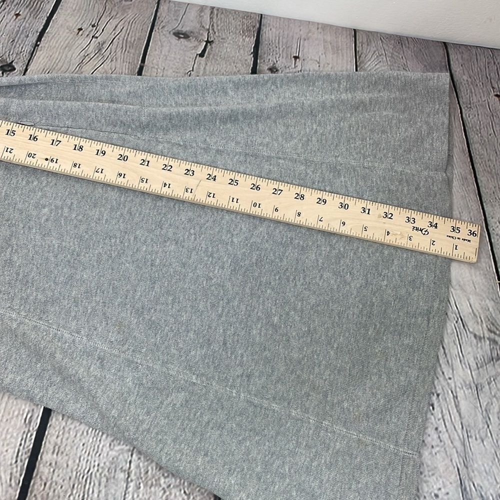 Athleta Sochi Cowl neck Wrap Dress lightweight Sweater long sleeves size XS Gray - Picture 12 of 12